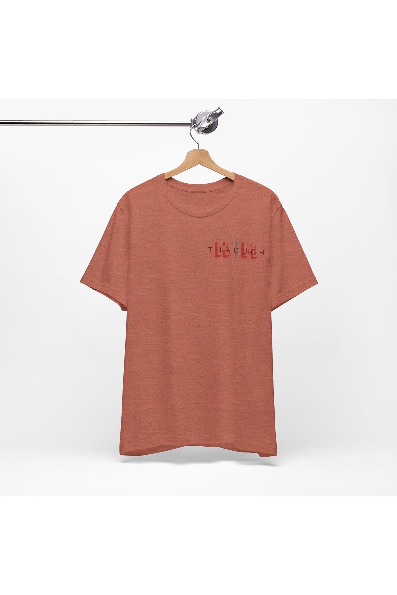 Through Him Dove Unisex T-Shirt (Red)