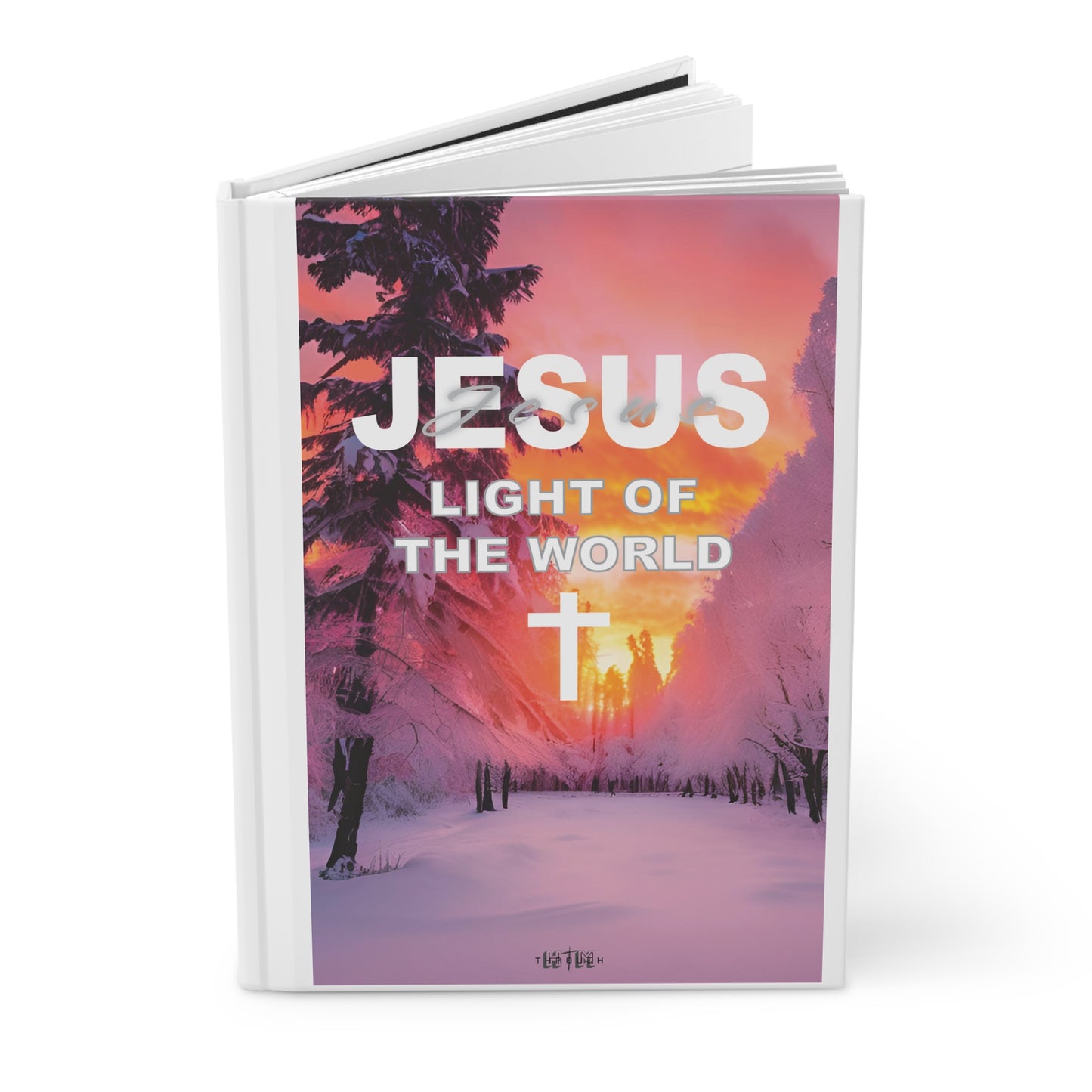 Jesus Light Of The World Hard Cover Notebook-Journal