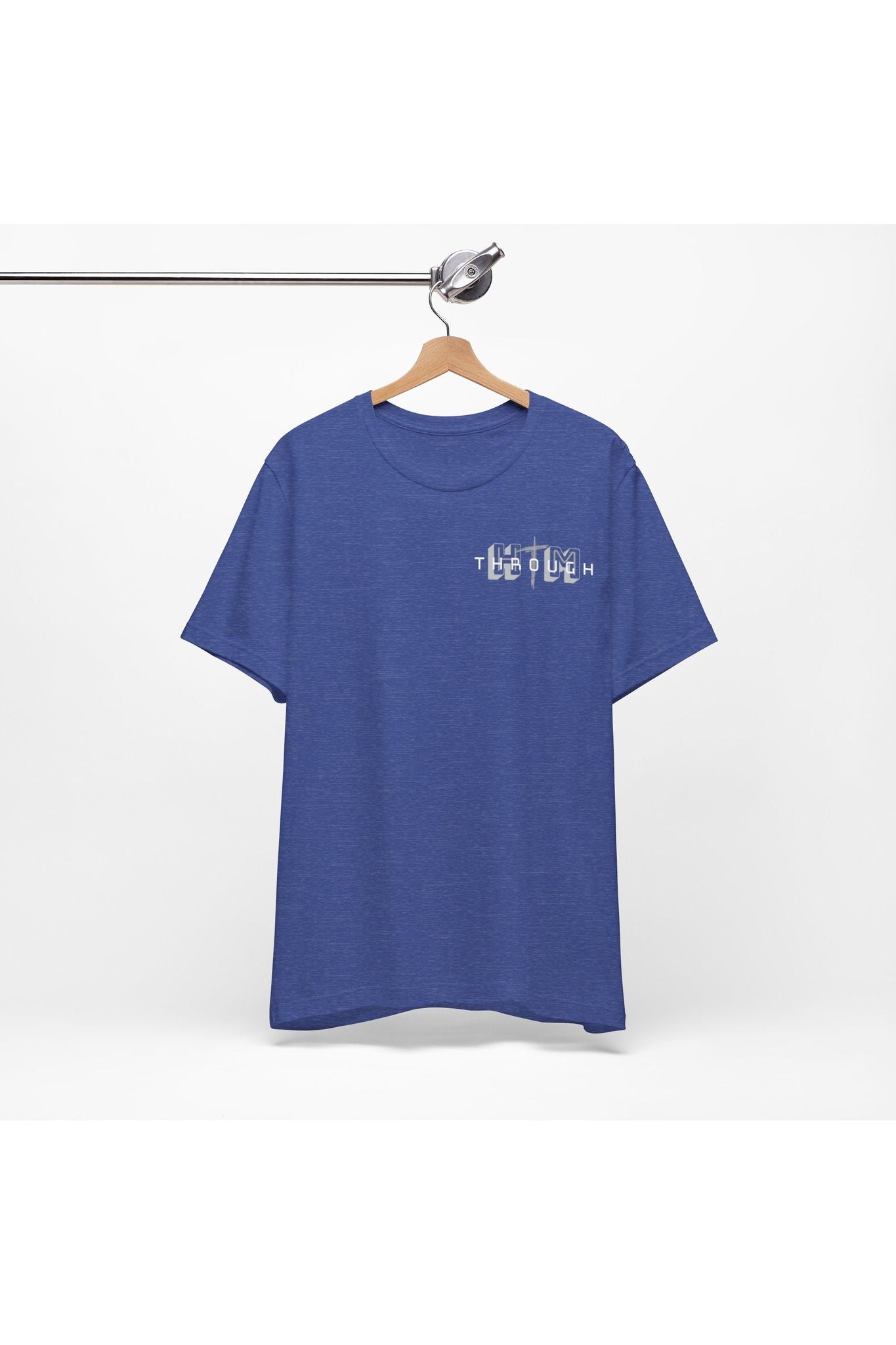 Through Him Dove Unisex T-Shirt (Blue)