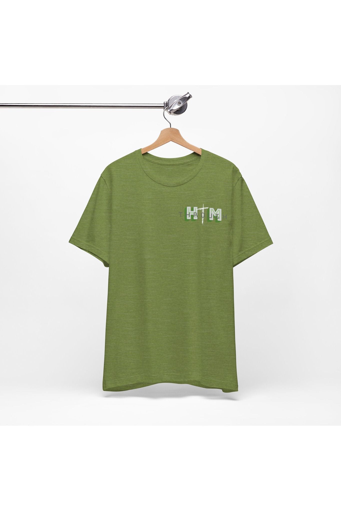 Through Him Dove Unisex T-Shirt (Green)