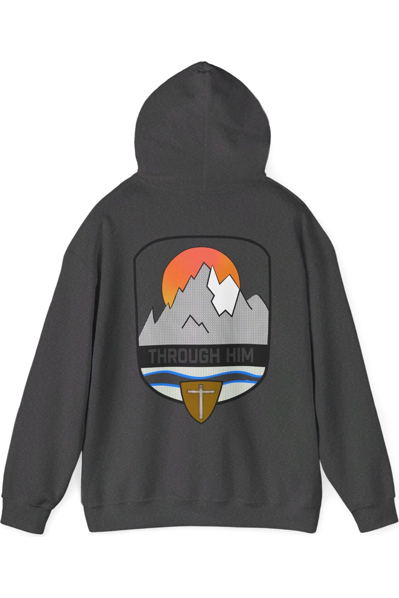 Through Him Mountain Hoodie