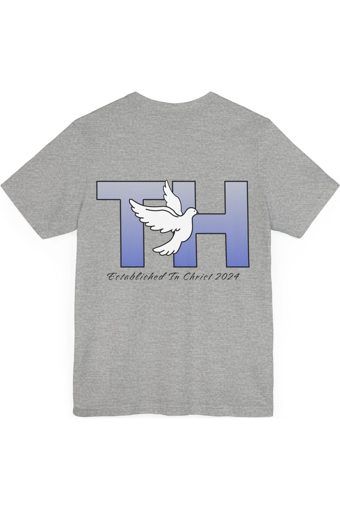 Through Him Dove Unisex T-Shirt (Blue)