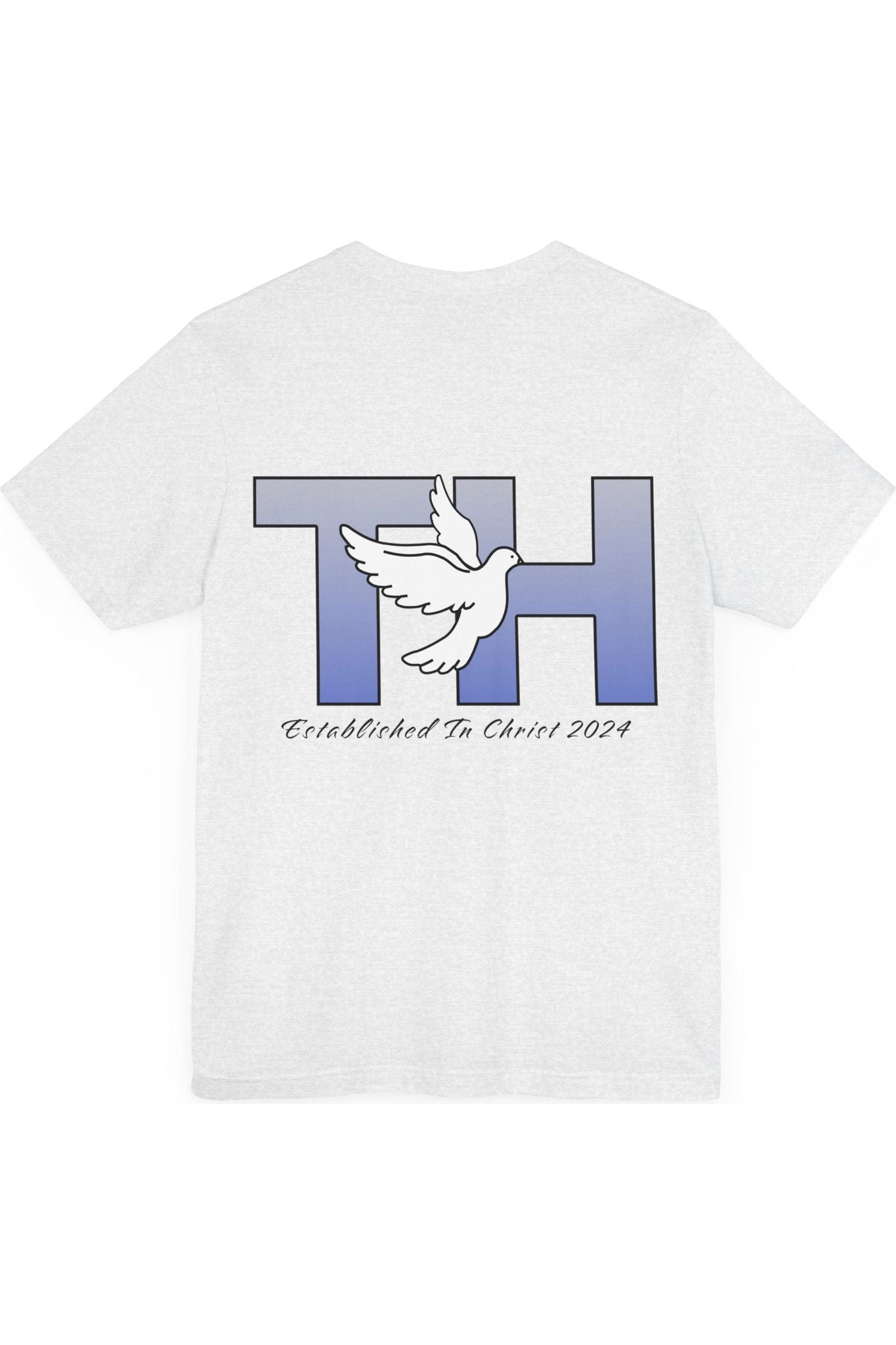 Through Him Dove Unisex T-Shirt (Blue)