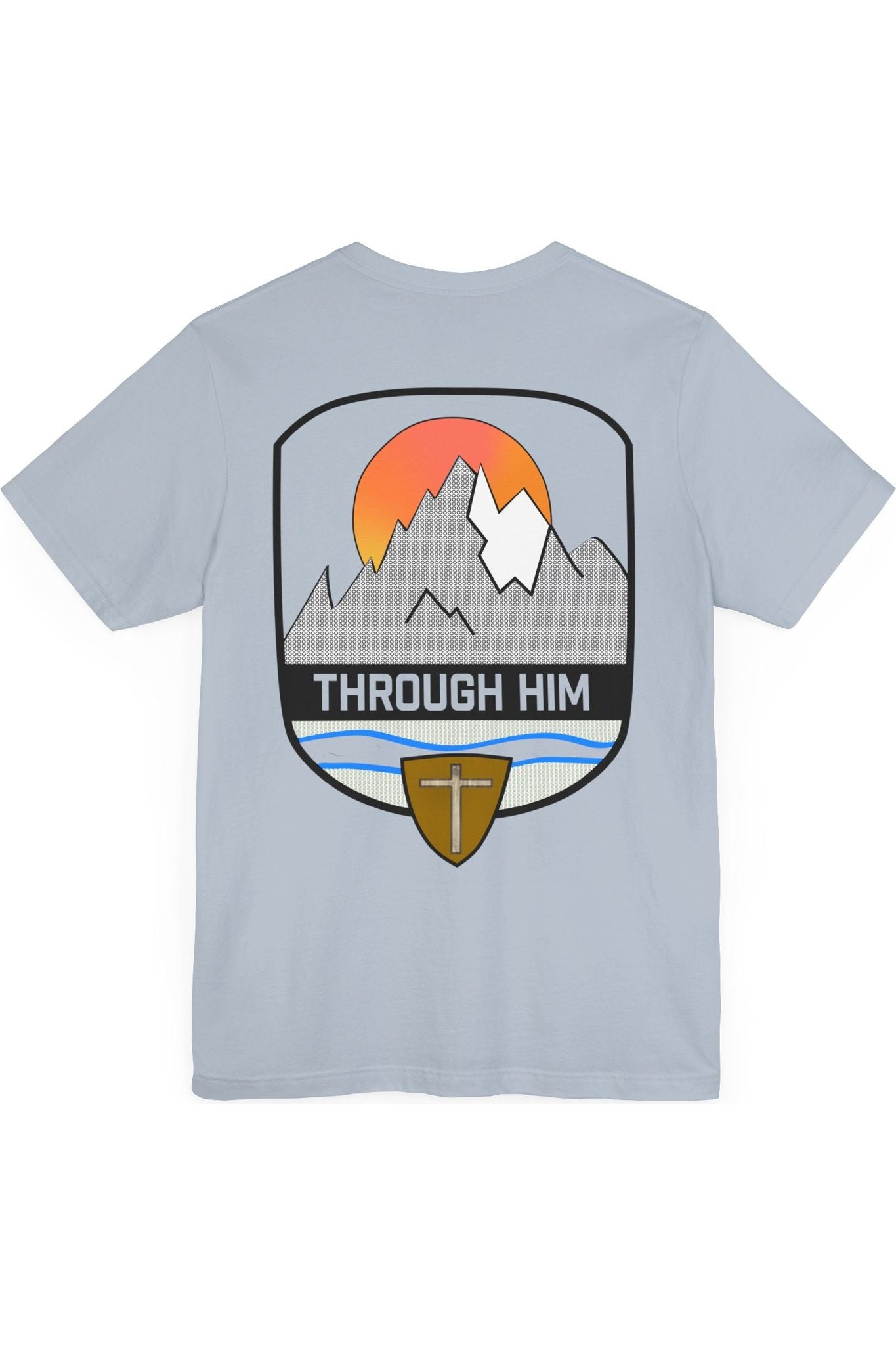 Through Him Mountain T-shirt