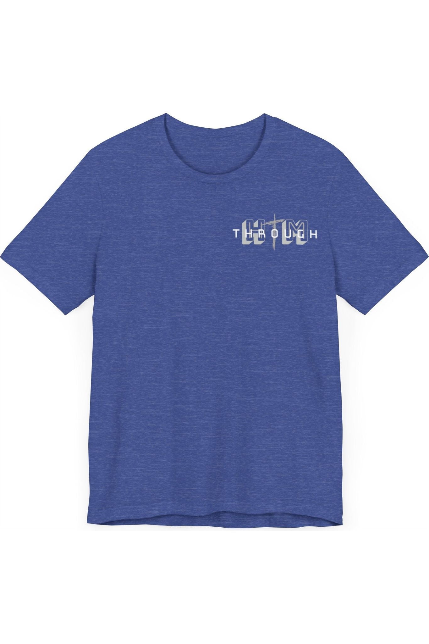 Through Him Dove Unisex T-Shirt (Blue)