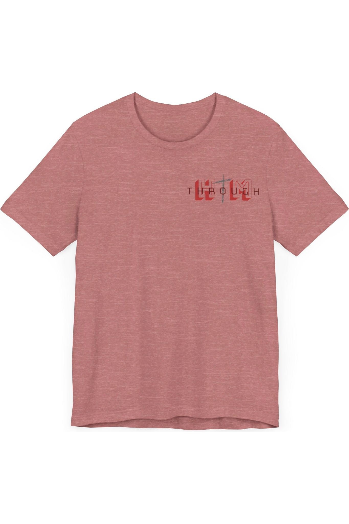 Through Him Dove Unisex T-Shirt (Red)