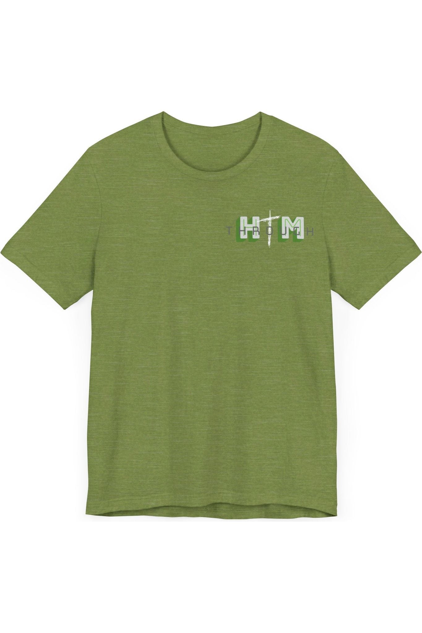 Through Him Dove Unisex T-Shirt (Green)