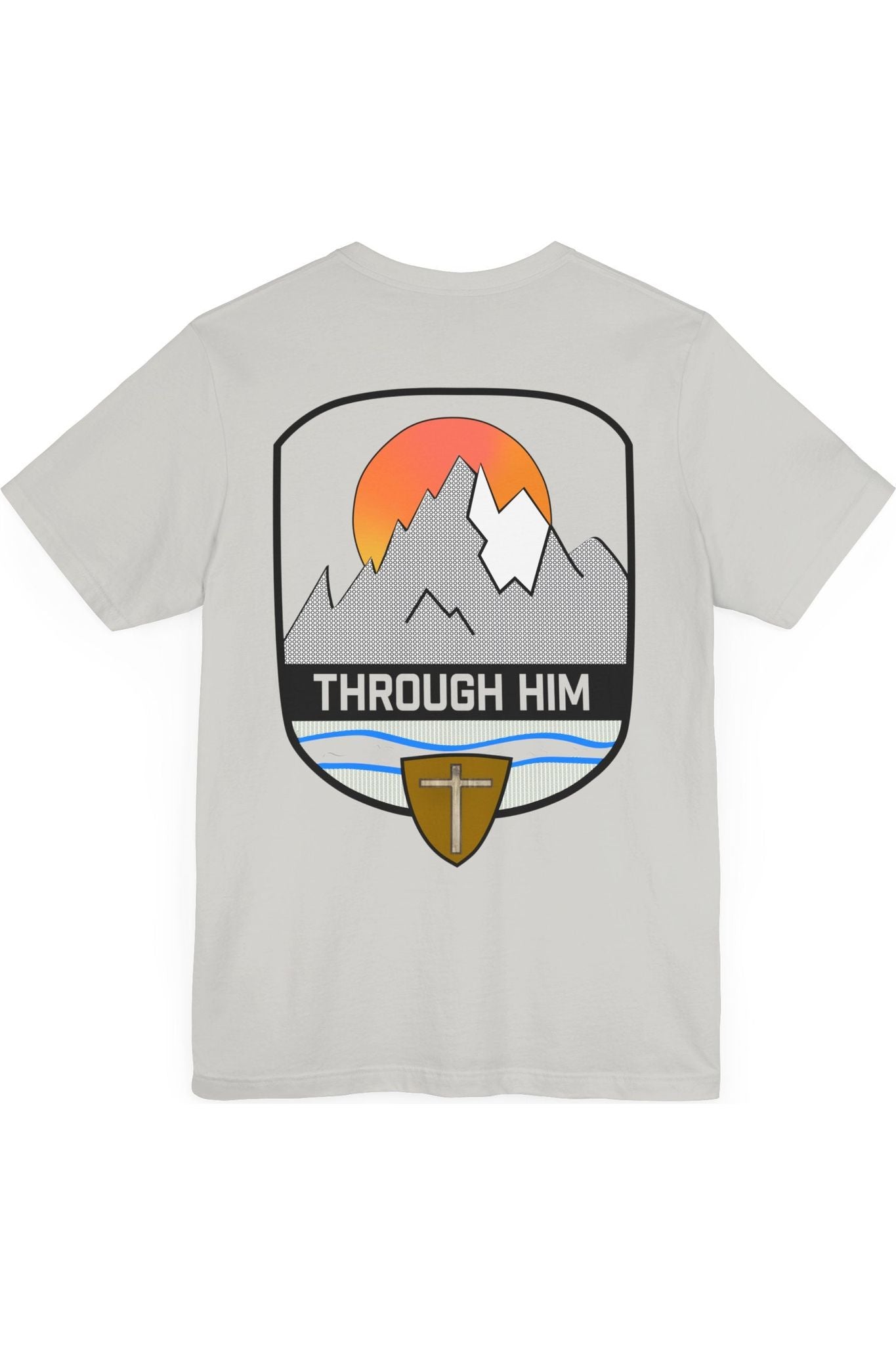 Through Him Mountain T-shirt