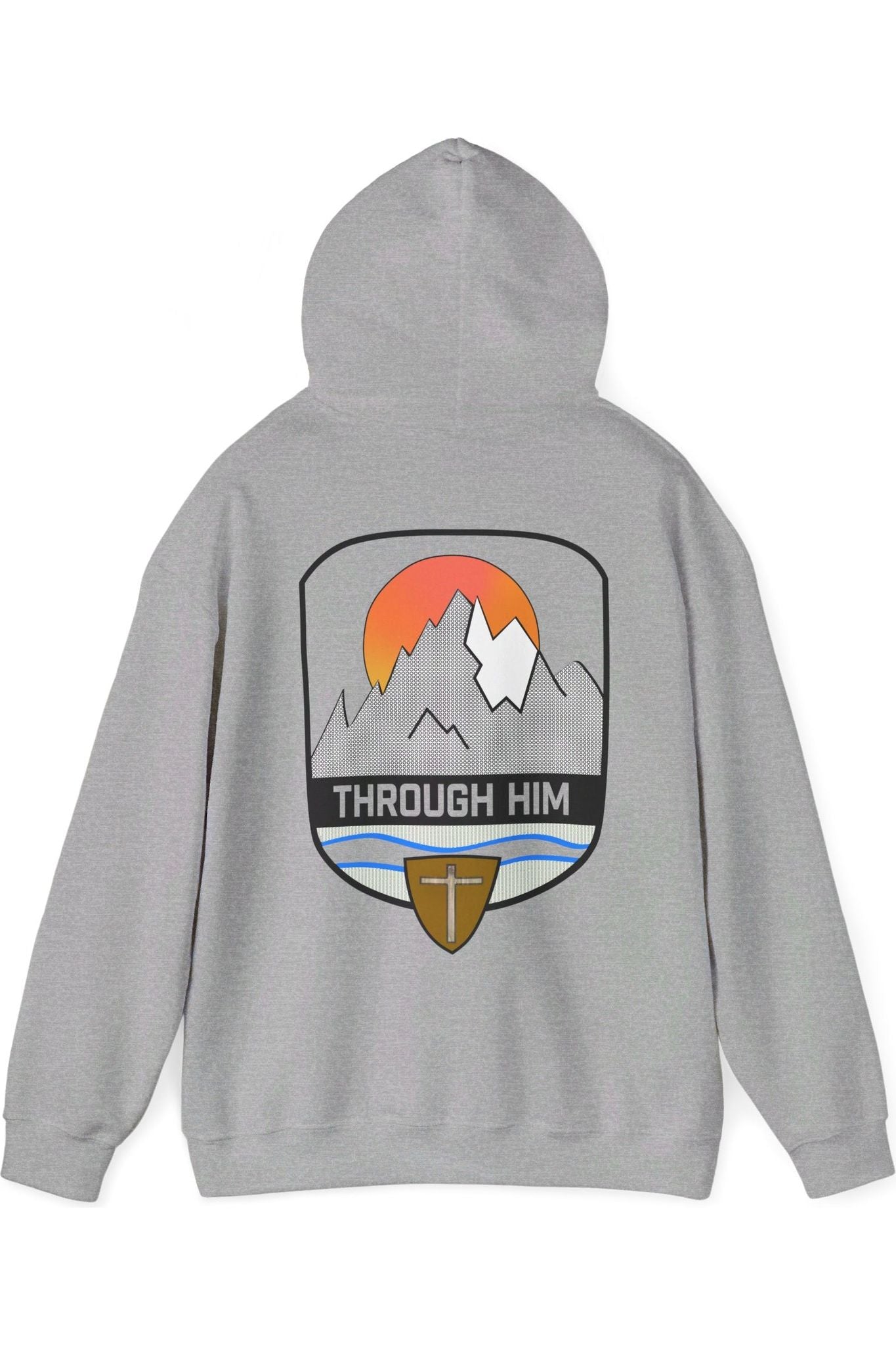 Through Him Mountain Hoodie