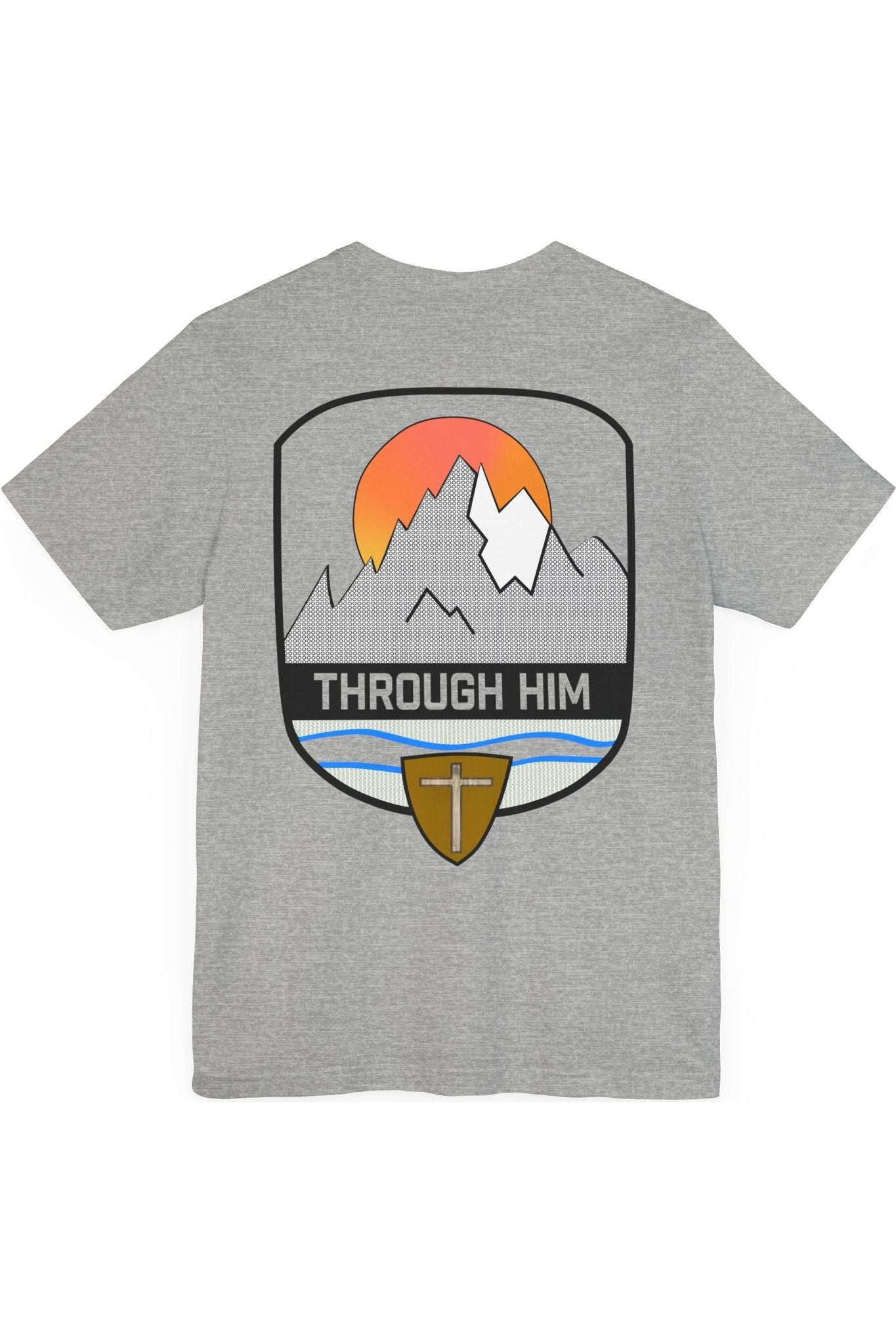 Through Him Mountain T-shirt