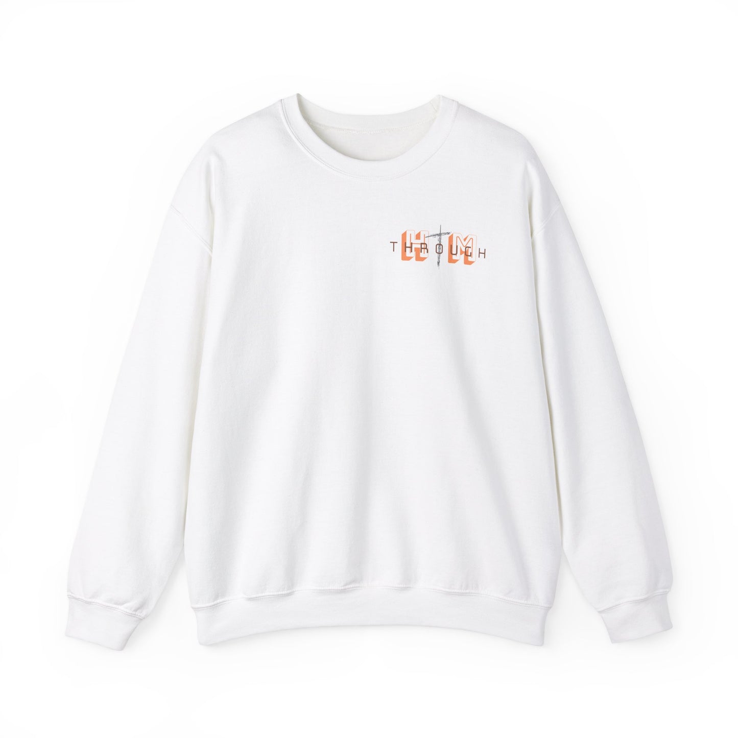 Living Proof of a Loving God Crewneck | Orange