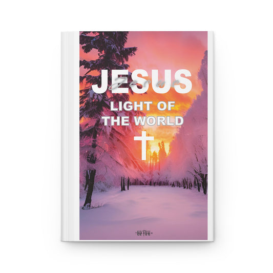 Jesus Light Of The World Hard Cover Notebook-Journal