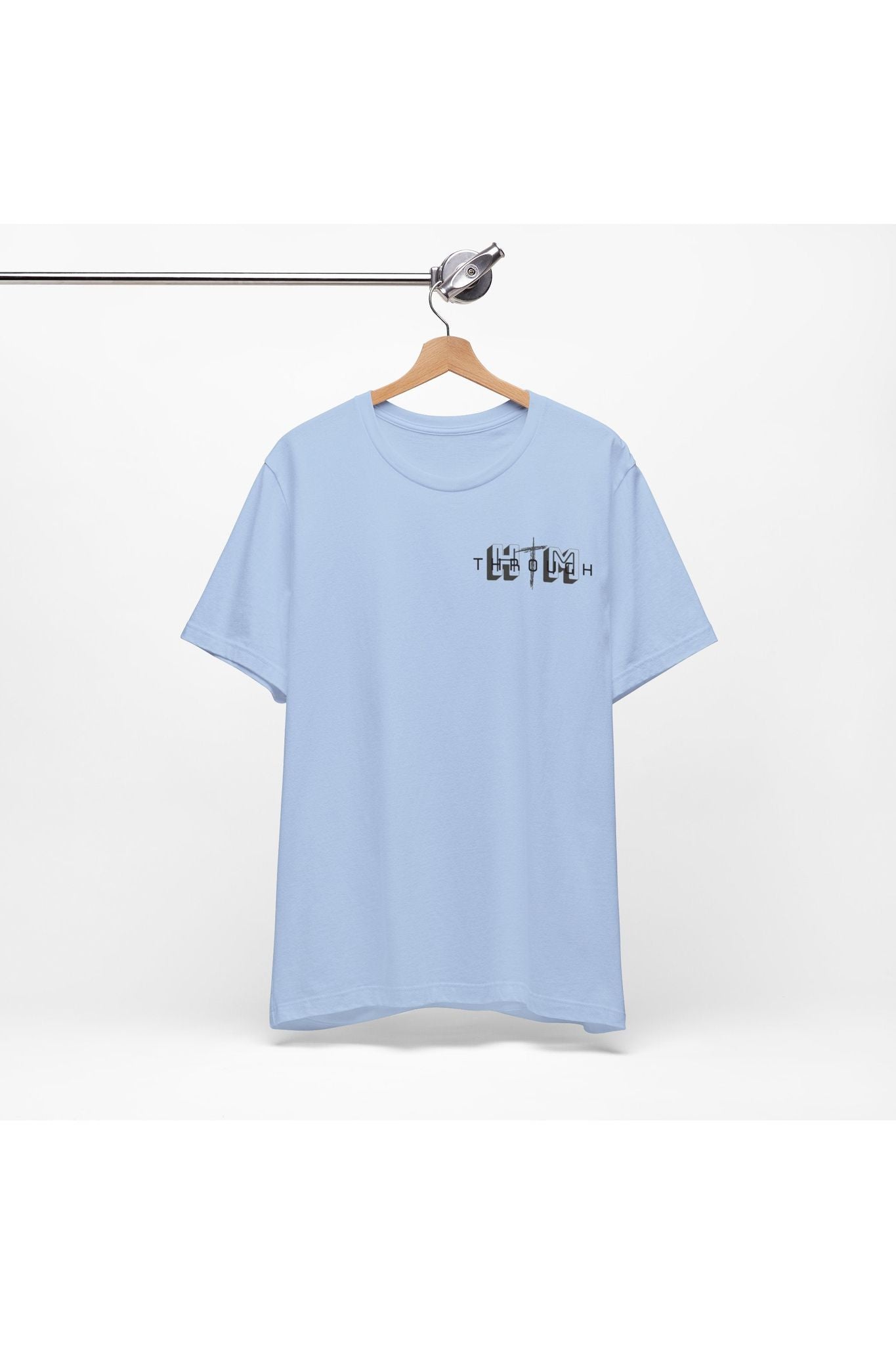 Through Him Dove Unisex T-Shirt (Blue)