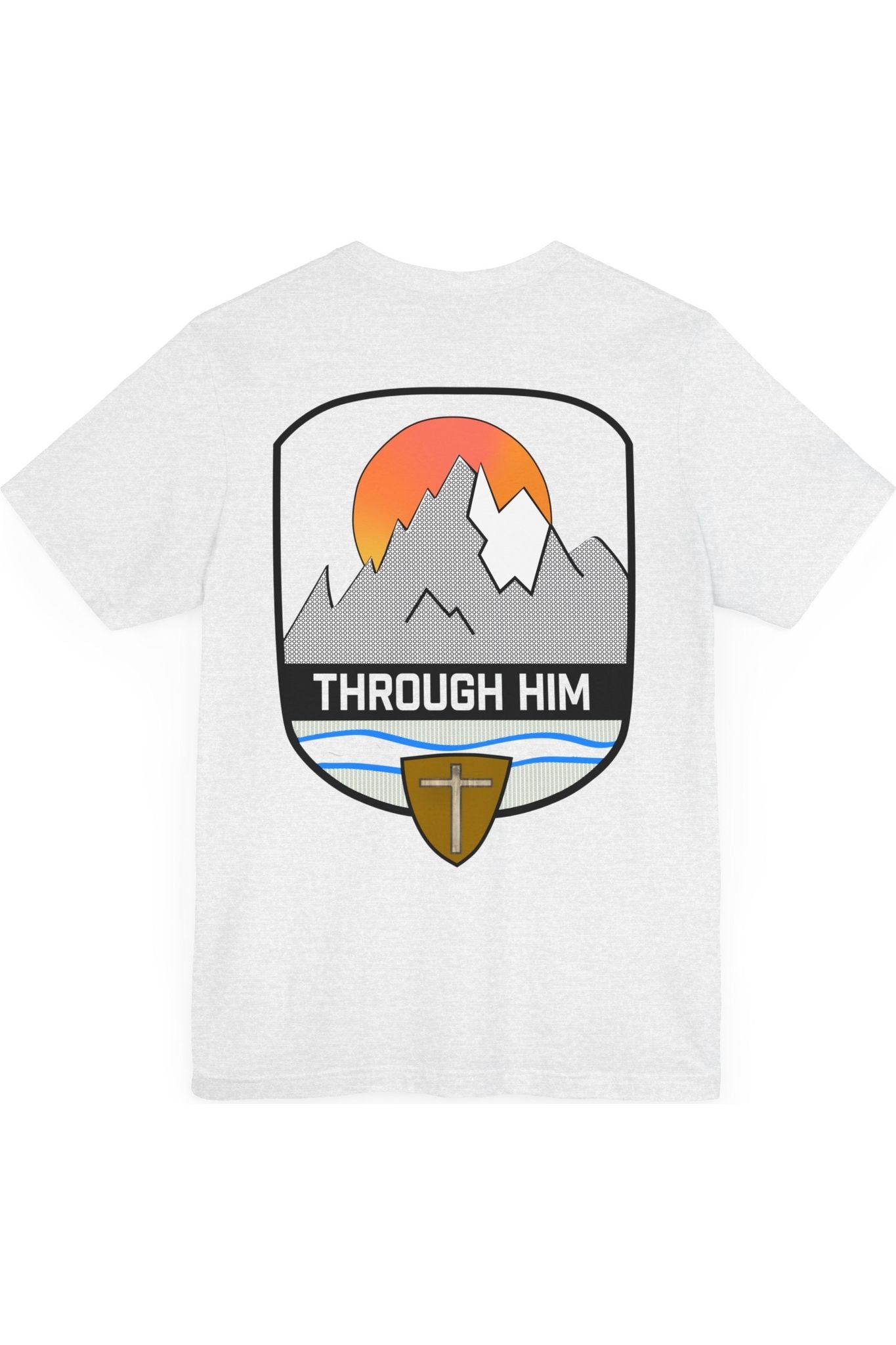 Through Him Mountain T-shirt