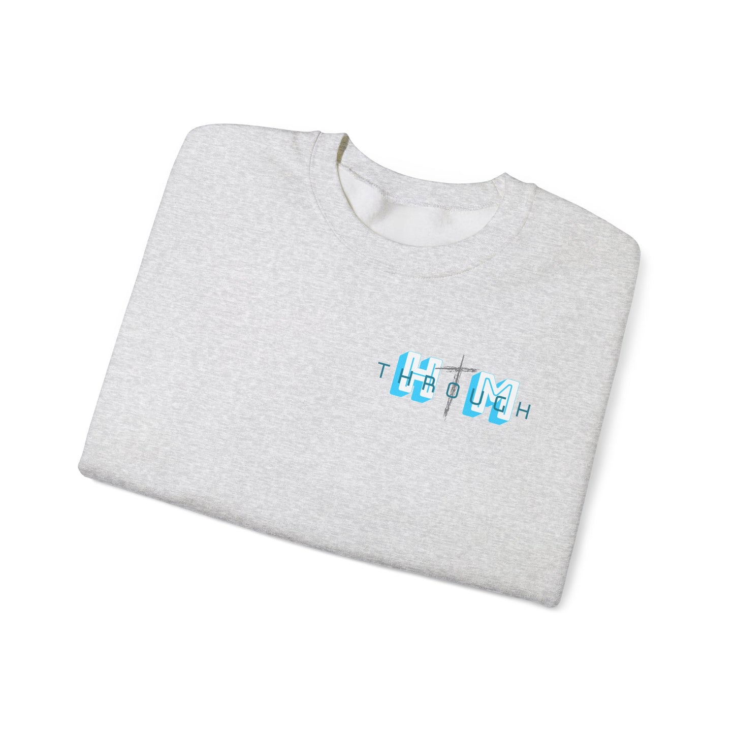 Living Proof of a Loving God Crewneck | Blue