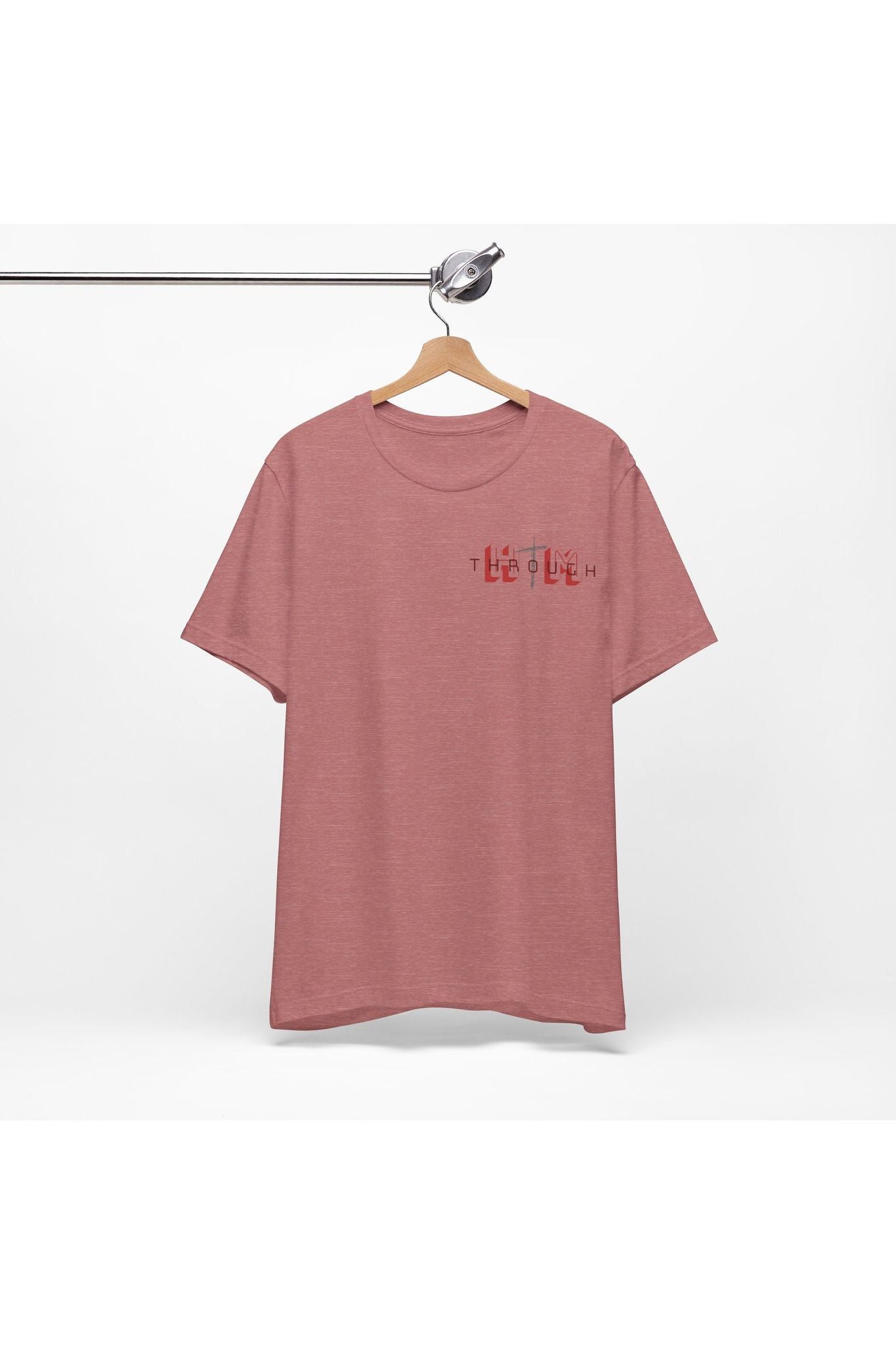 Through Him Dove Unisex T-Shirt (Red)