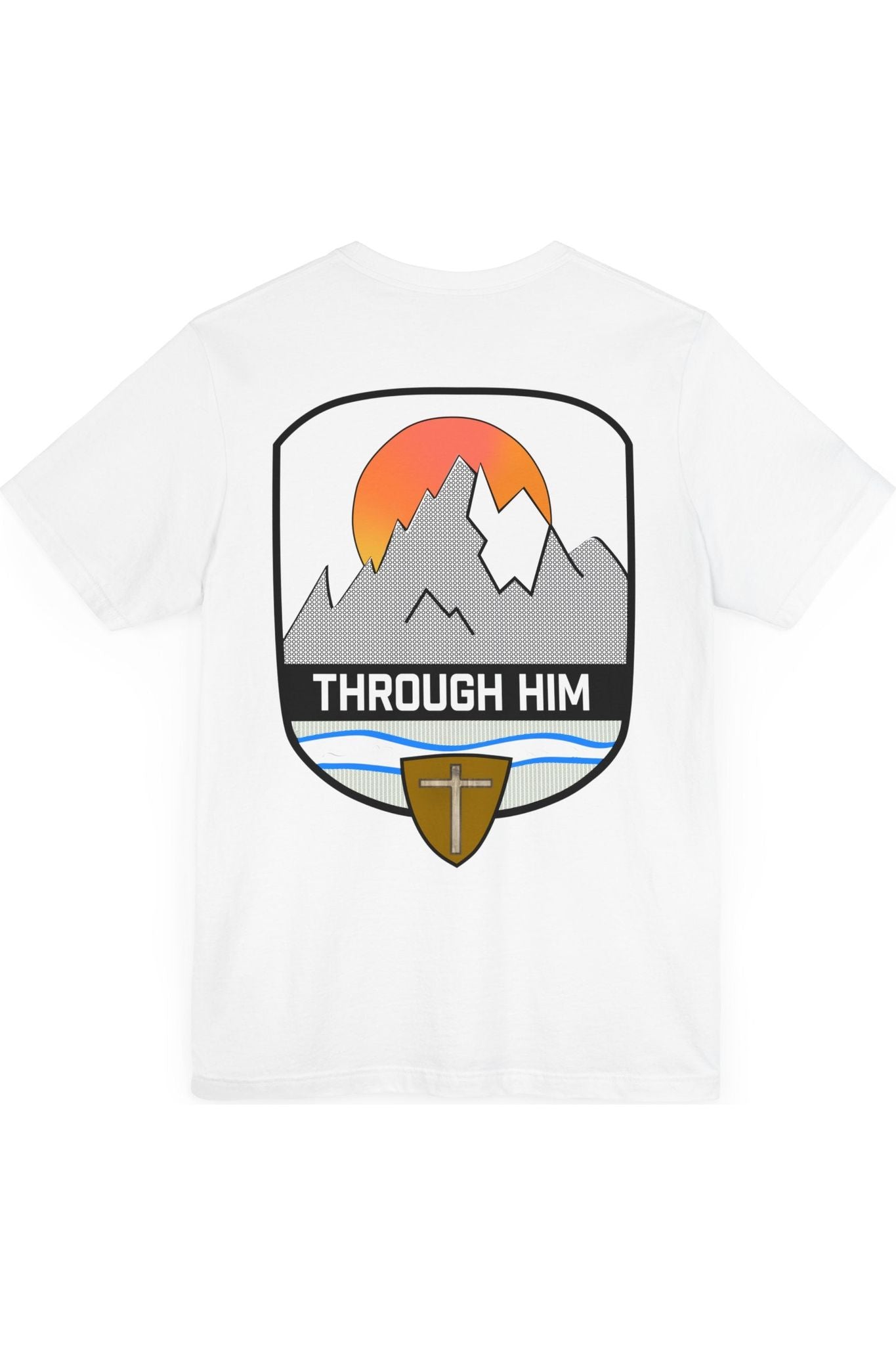 Through Him Mountain T-shirt