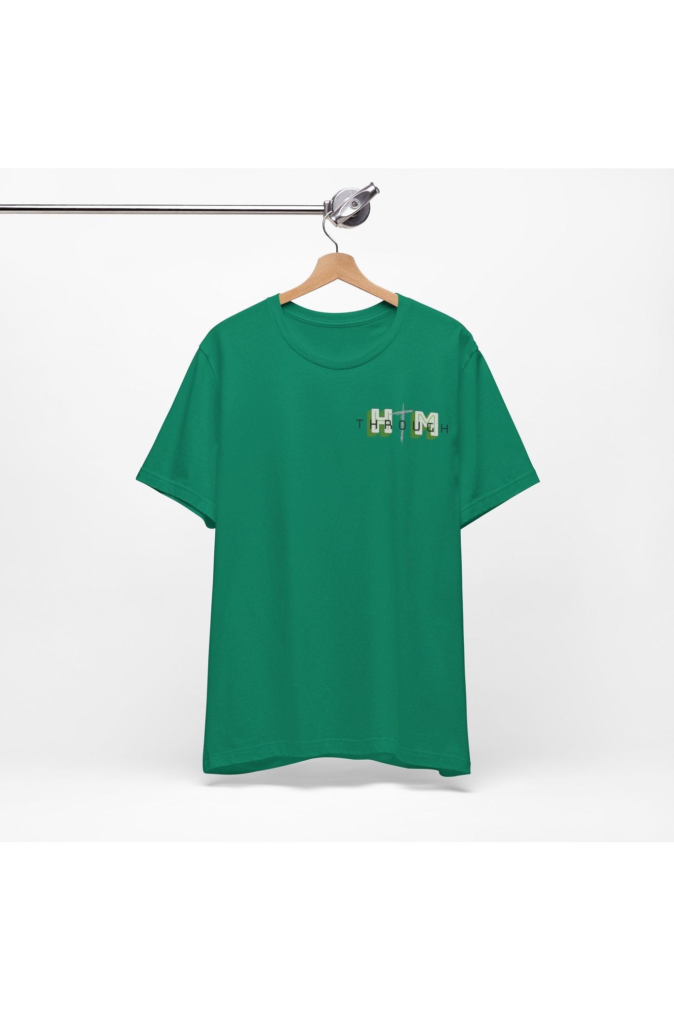 Through Him Dove Unisex T-Shirt (Green)