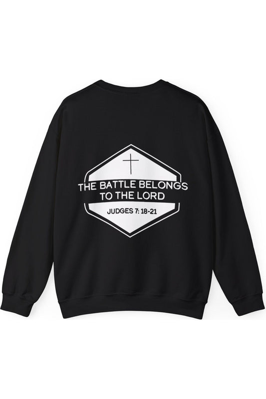 The Battle Belongs To The Lord Crewneck