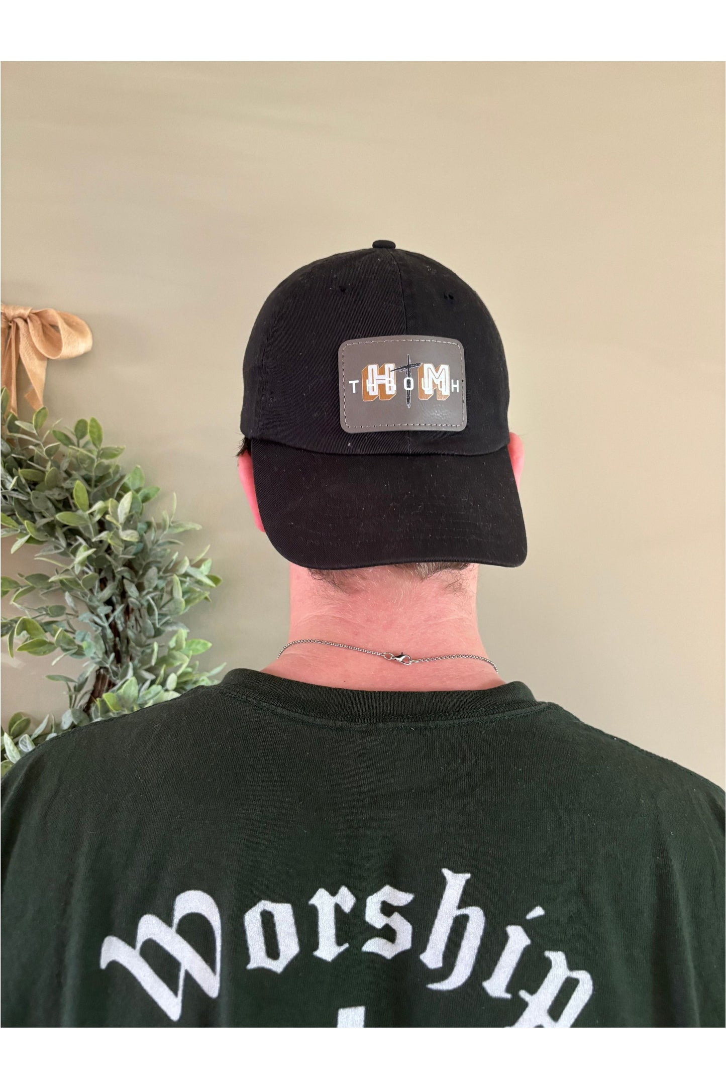 Through Him Dad Hat