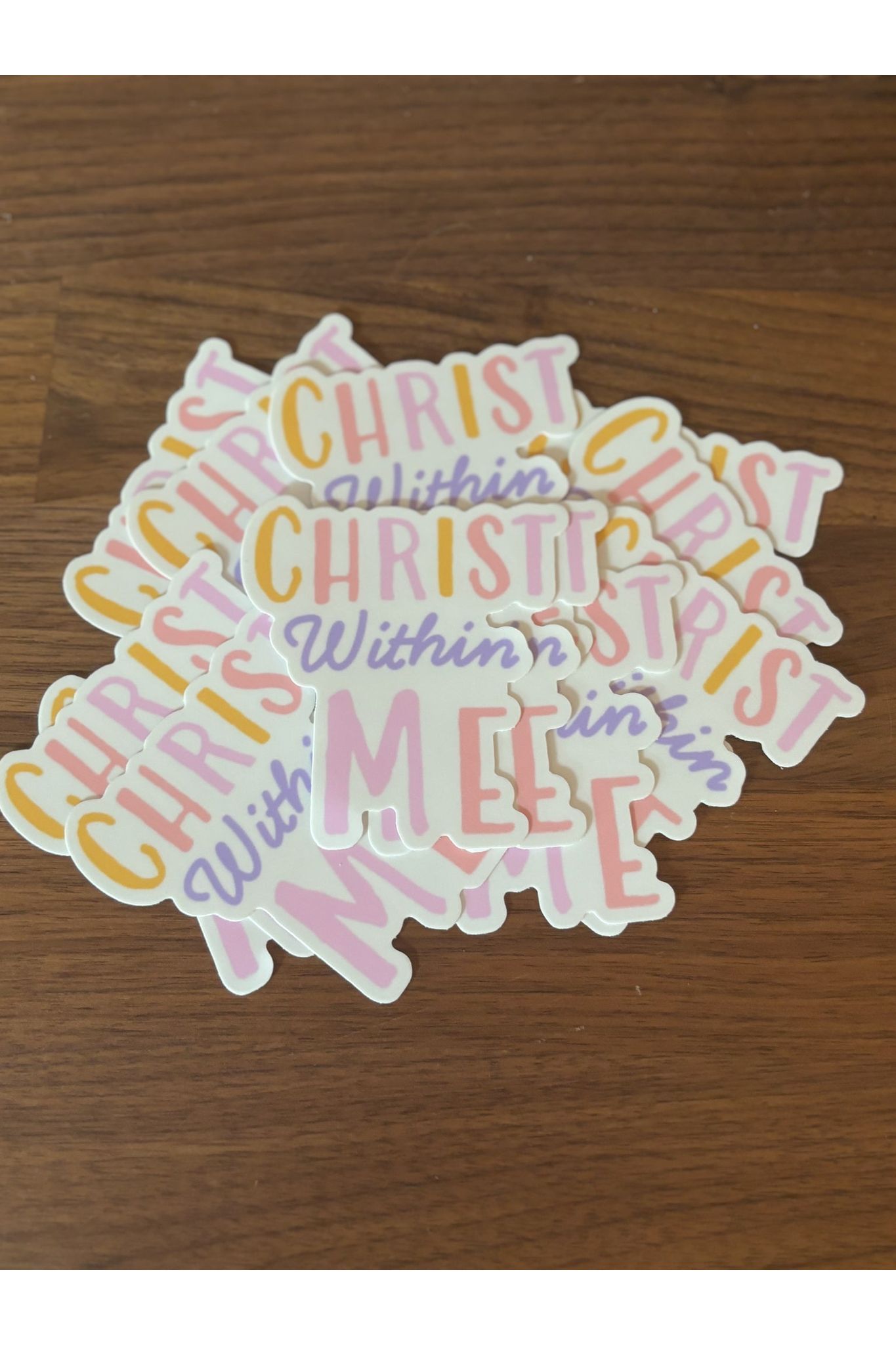 Christ Within Me Sticker