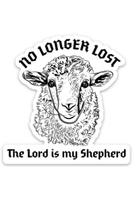 No Longer Lost Sticker