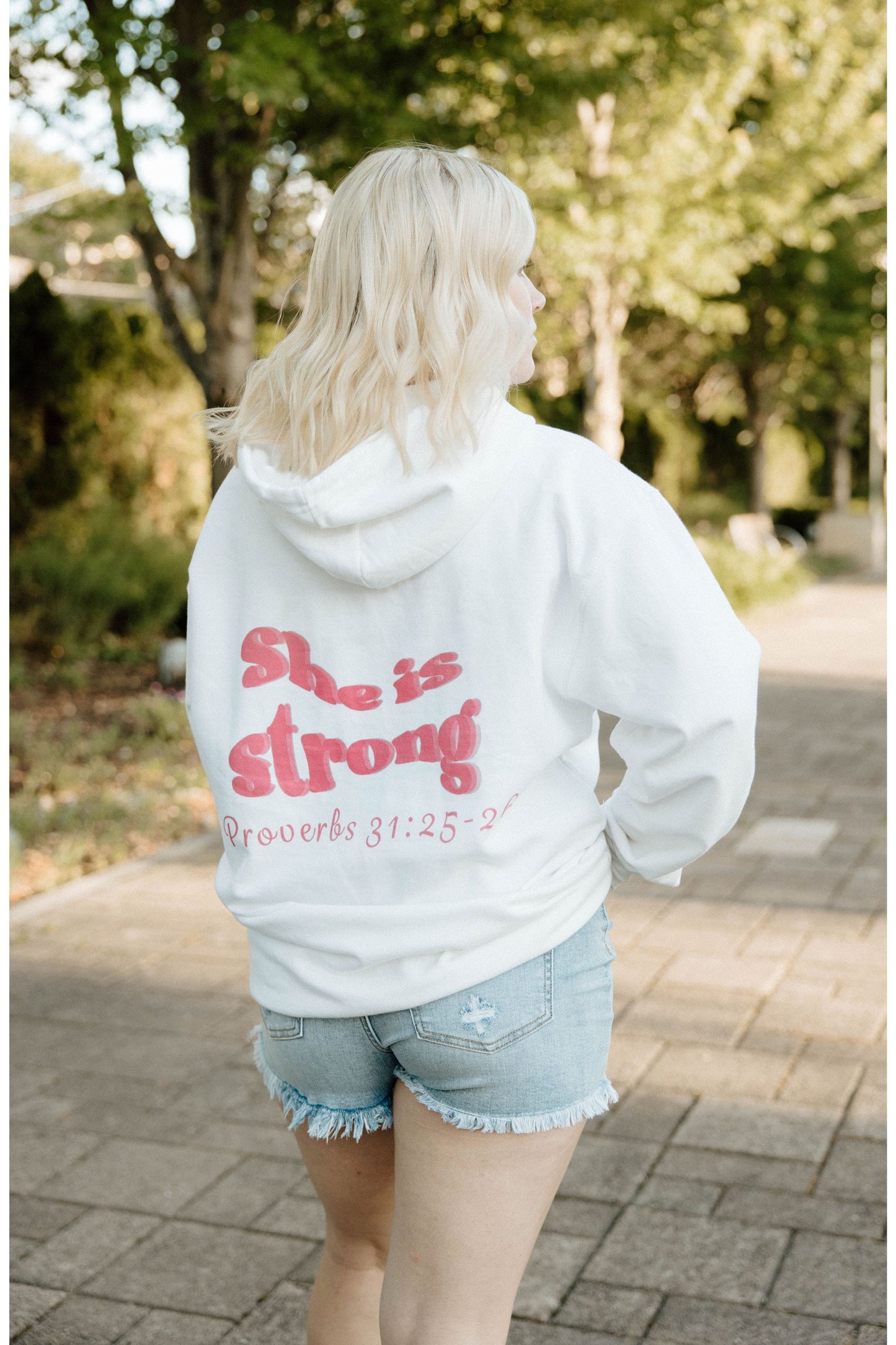 She Is Strong Hoodie