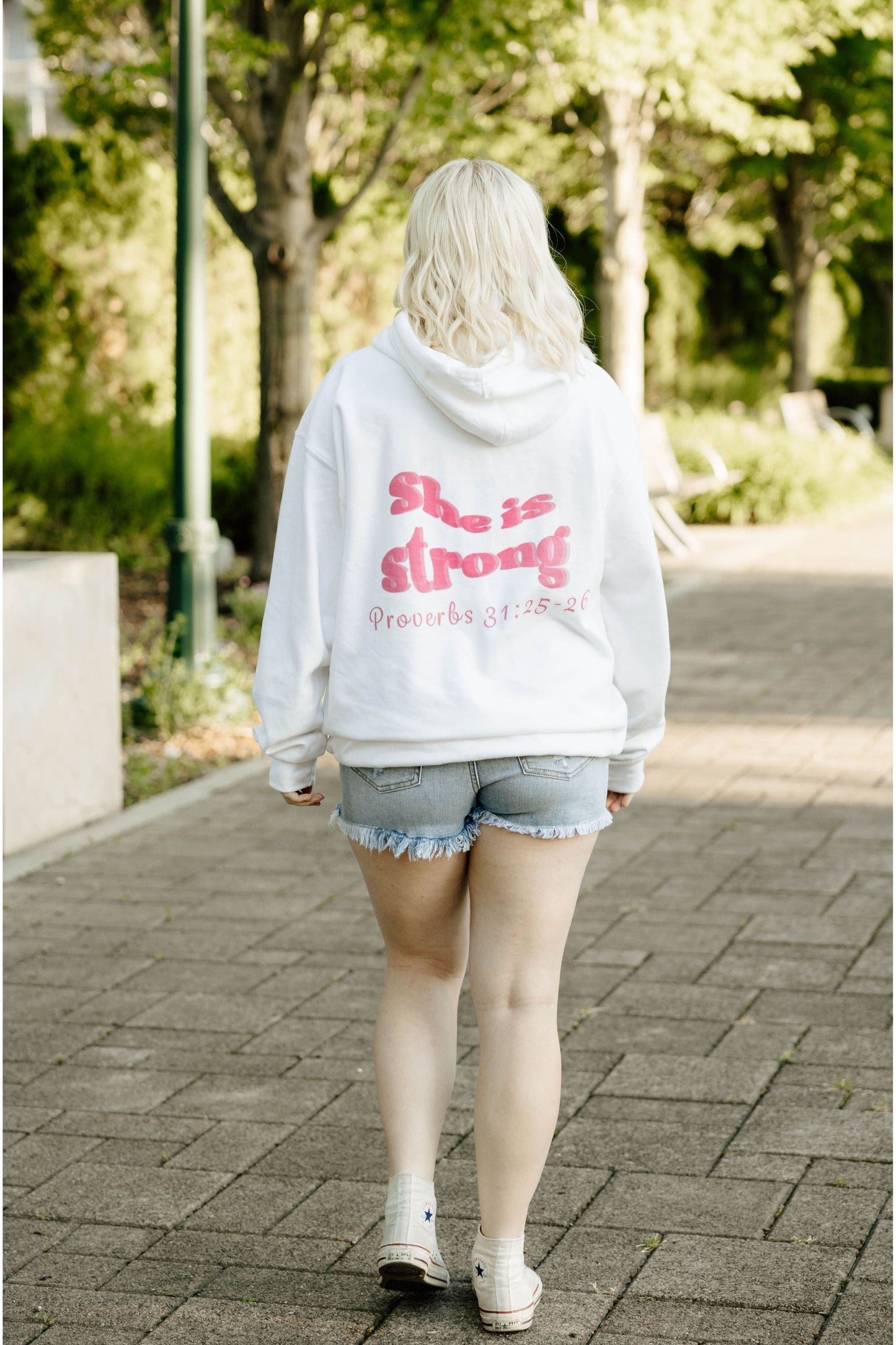 She Is Strong Hoodie