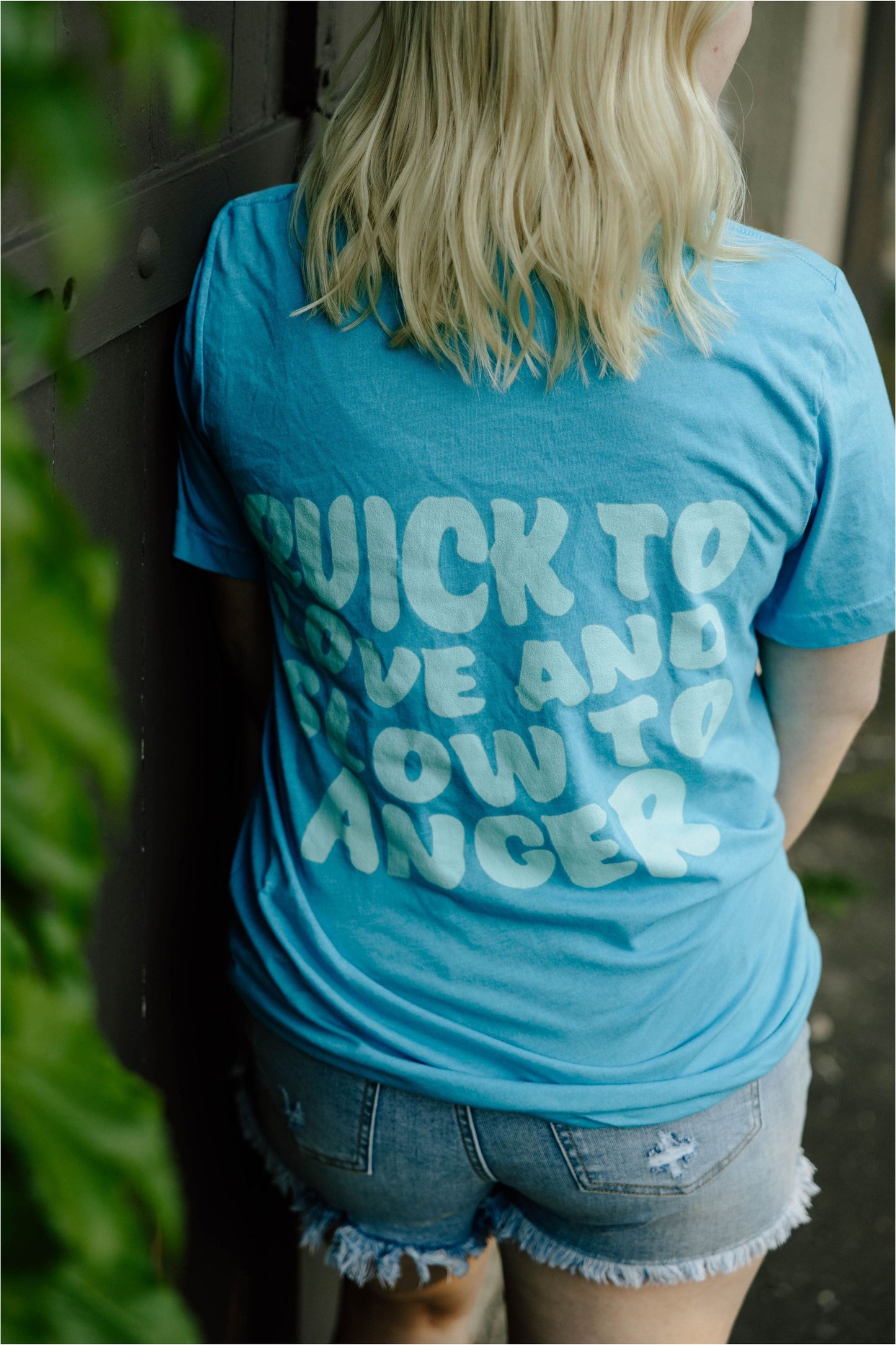 Quick To Love Slow To Anger T-Shirt